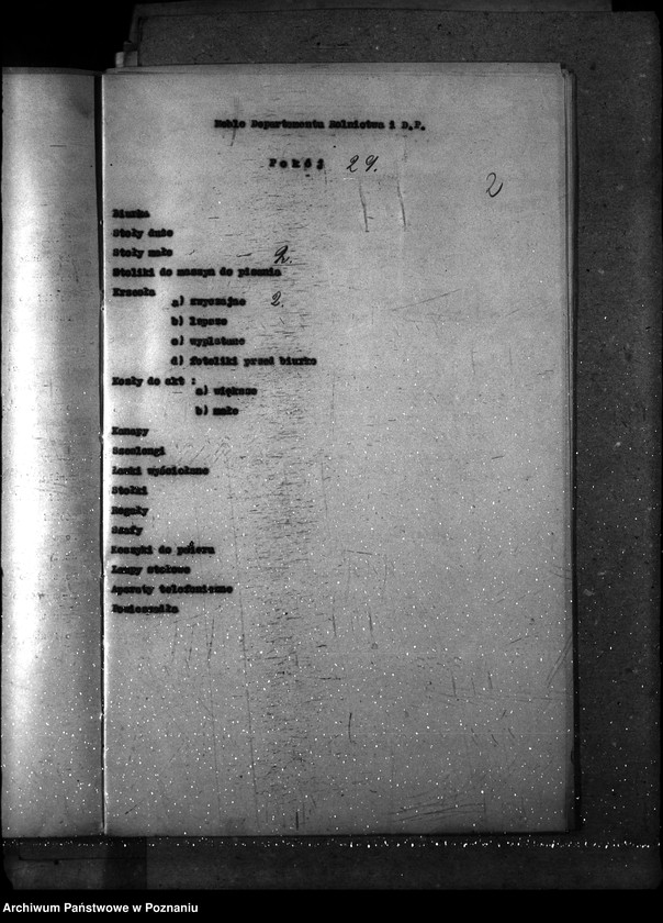 Obraz 6 z jednostki "Sprawy gospodarcze-ogólne meble"