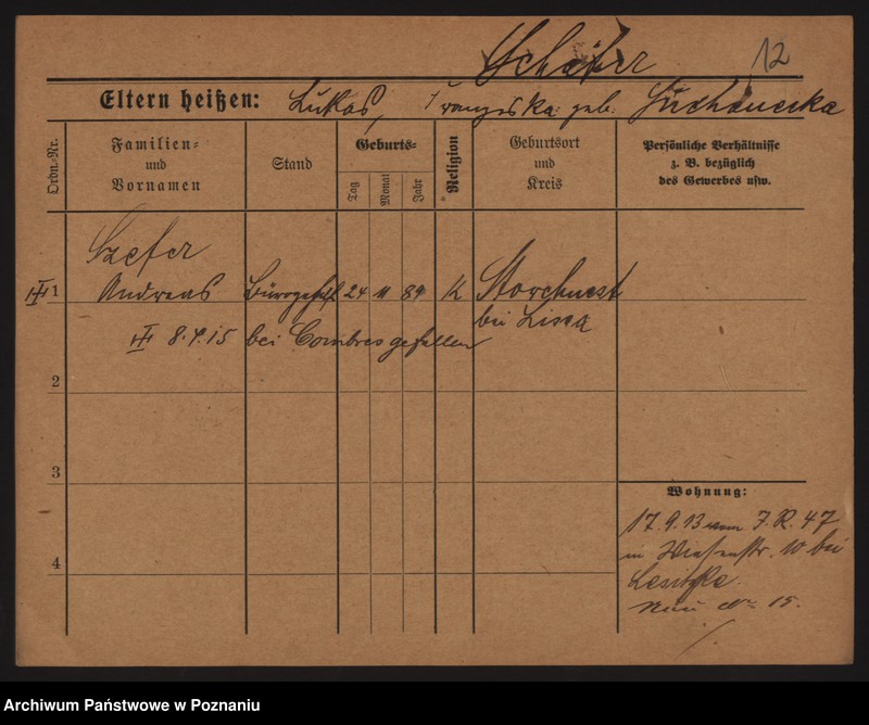 Obraz 14 z jednostki "Szefer (samotni mężczyźni i kobiety) - Szel"