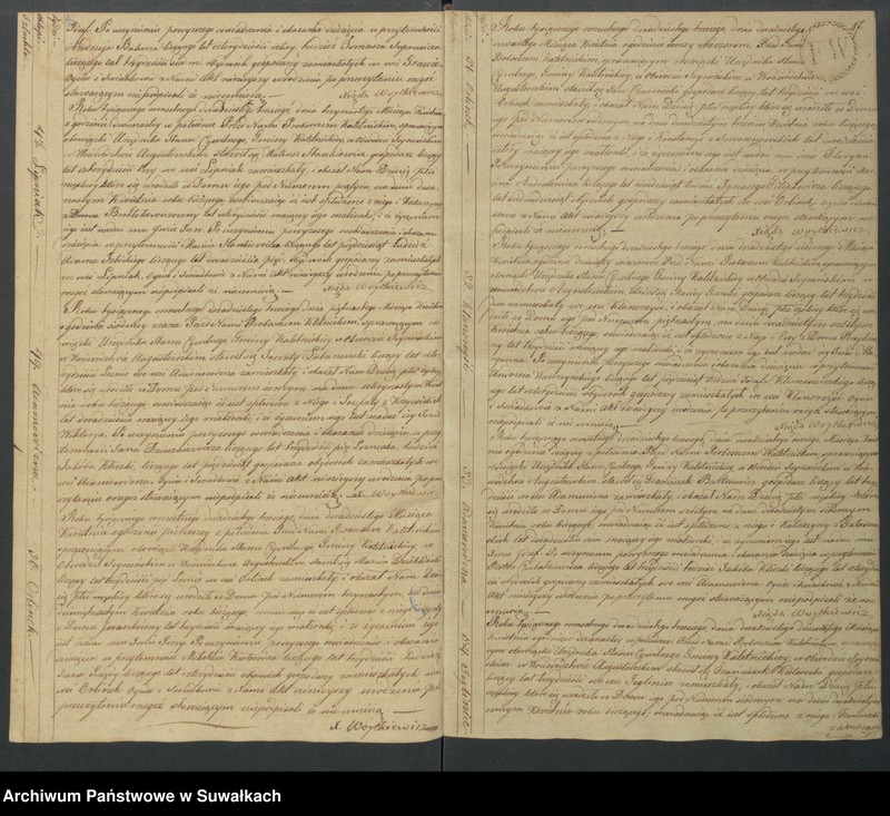 Obraz 11 z jednostki "Akta Urodzenia Stanu Cywilnego Gminy Kaletnickiey, od 1-go dnia Stycznia do ostatniego dnia Grudnia Roku 1823"