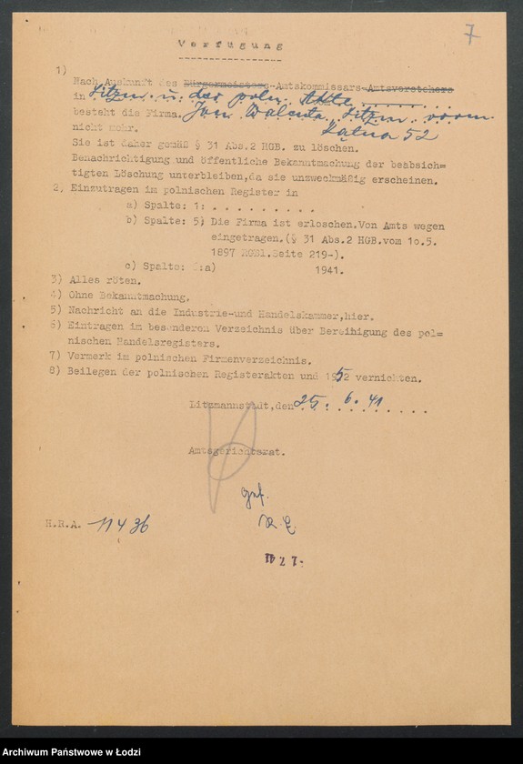 Obraz 9 z jednostki "Jan Walenta- zakład elektrotechniczny"