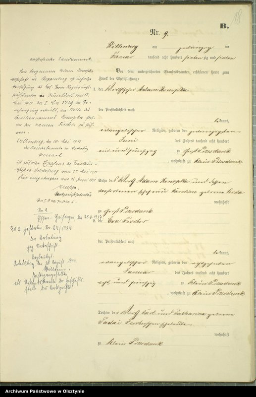 image.from.unit.number "Heiraths-Neben-Register Nr 1 - 42"