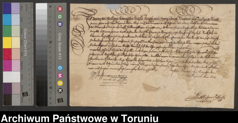 image.from.unit.number "[Sczaniec, Toporów, Kunowice (koło Świebodzina). Pisma urzędowe (m. in. Georga hr. z Oppersdorf) dot. ww. miejscowości]"