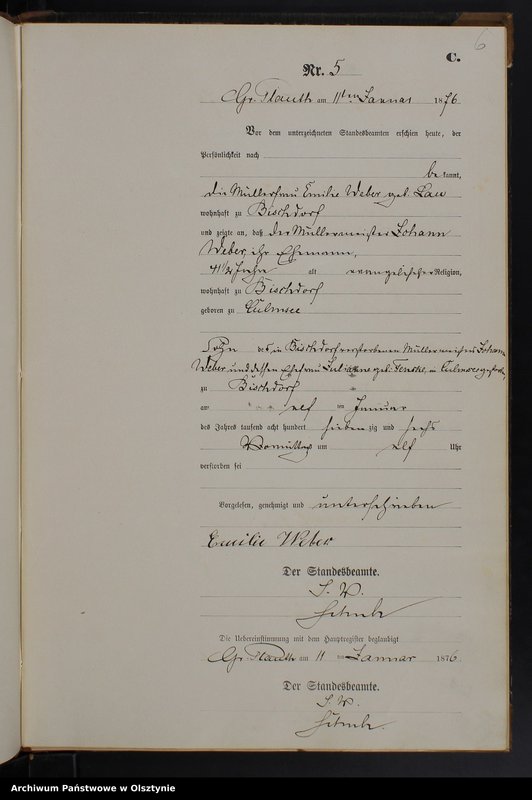 image.from.unit.number "Sterbe-Neben-Register Nr 1 - 45"
