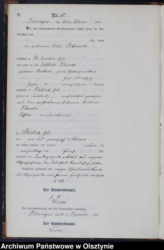 image.from.unit.number "Sterbe-Neben-Register Nr 1 - 67"