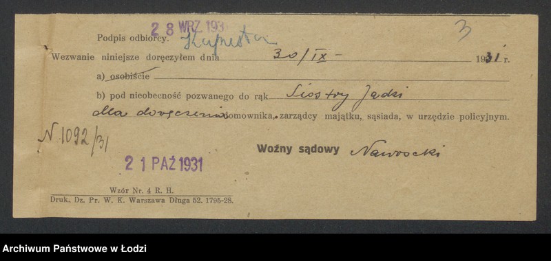 Obraz 5 z jednostki "Mojżesz Kapusta"