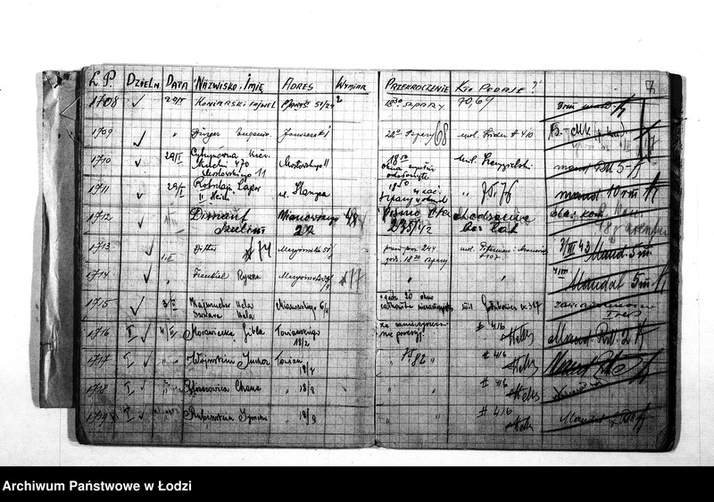 Obraz 10 z jednostki "Książka kar dzielnicowych IV rewiru [Kary doraźne - pieniężne i ostrzeżenia za drobne przekroczenia porządkowe]"