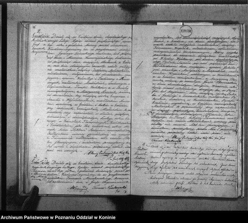 Obraz 19 z jednostki "Księga urodzeń, małżeństw i zgonu"