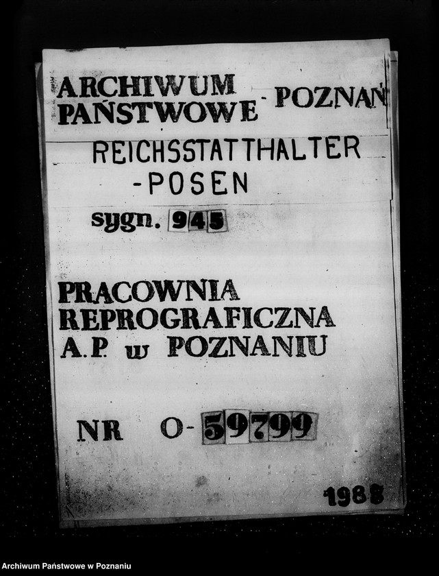 Obraz 1 z jednostki "Wykazy osób proponowanych do odznaczenia z urzędów terenowych"