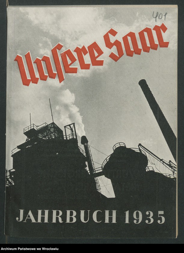 Obraz 1 z kolekcji "Reklamy znanych marek w roczniku „Unsere Saar” z 1935 roku111"