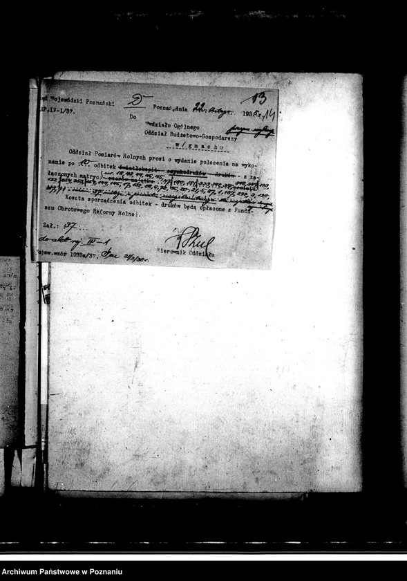 Obraz 18 z jednostki "Majątek Jankowo Ludwiniec powiatu mogileńskiego /operat pomiarowo-szacunkowy/"