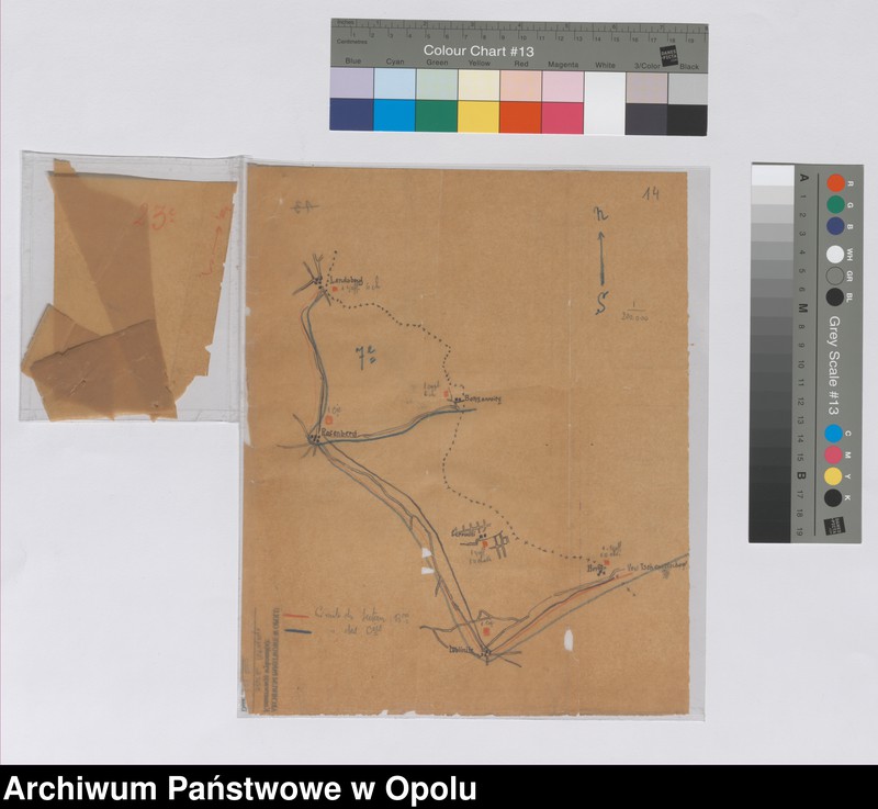 Obraz 17 z jednostki "/Korespondencja i zarządzenia dotyczące służby granicznej, wewnętrzno-administracyjnych kontroli ruchu ludności/ 31.01.- 23.05.1920"