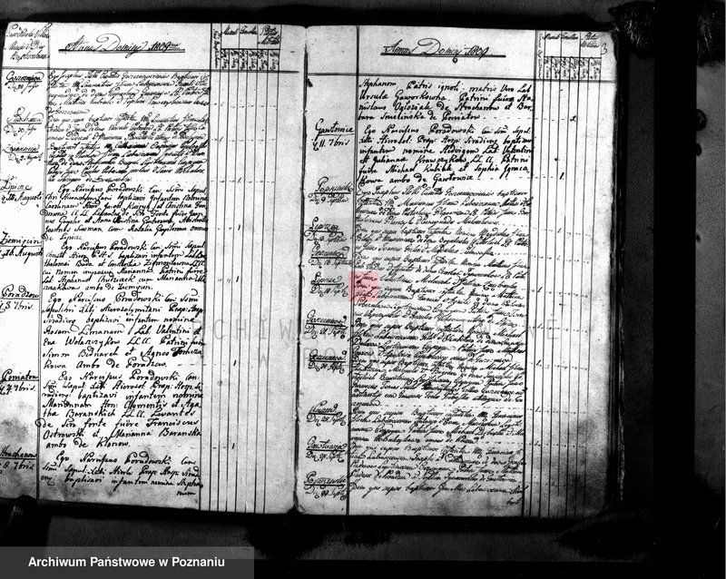 Obraz z jednostki "Liber baptisatorum"