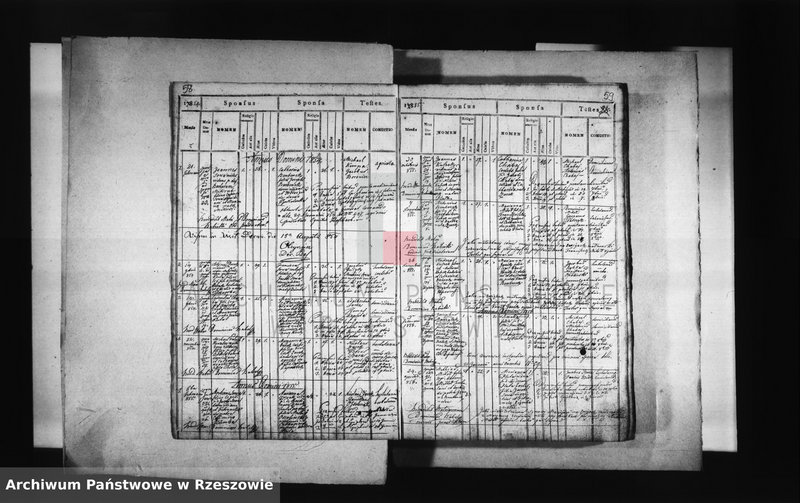 image.from.unit.number "Księga małżeństw, urodzeń i zgonów - Brzezówka: małżeństwa 1787 - 1876, urodzenia 1786 - 1839, zgony 1787 - 1866"