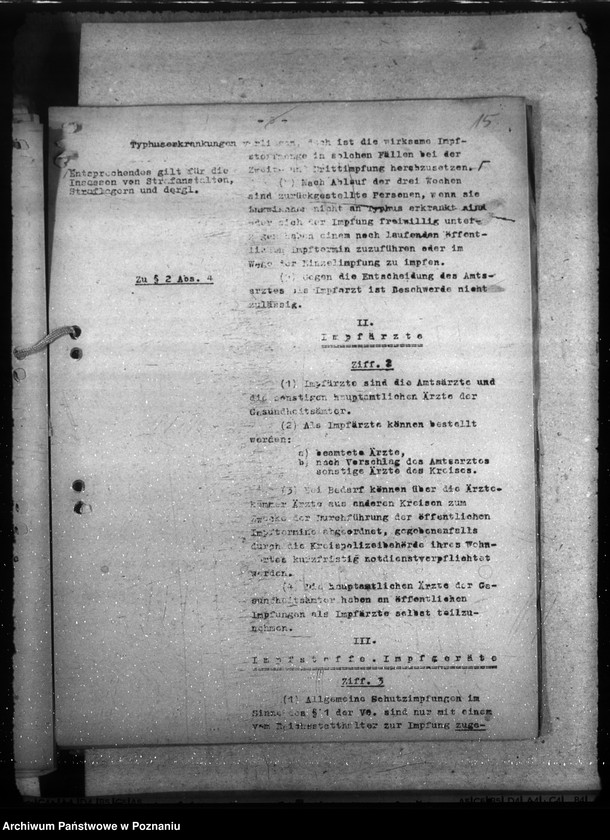 Obraz 19 z jednostki "Ärztliche Betreuung der Schüler an Lehrerbildungsanatalten. Schutzimpfungen"