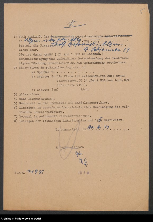 Obraz 7 z jednostki "Adolf Szafrański - sklep kolonialno- spożywczy"