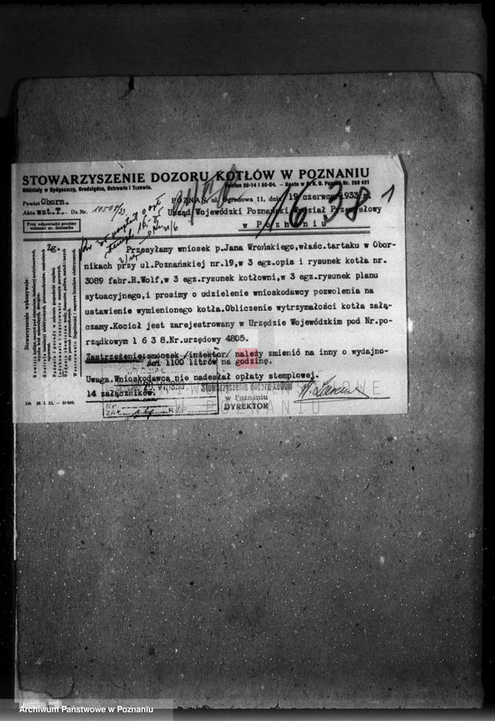 Obraz 5 z jednostki "Przetwórnia padliny Nessela w Obornikach nr woj. 5987"