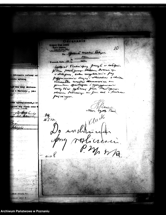 Obraz 14 z jednostki "Rozrachunek rozparcelowanego obszaru dworskiego Dębogóra powiatu szubińskiego"