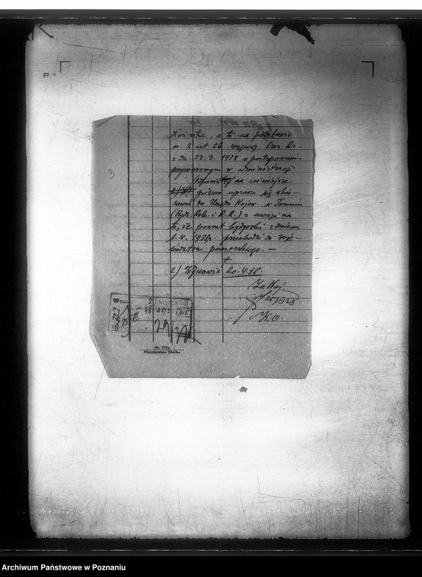 Obraz 7 z jednostki "Huta - powiat bydgoski /m.in. wyszacowanie gorzelni/"