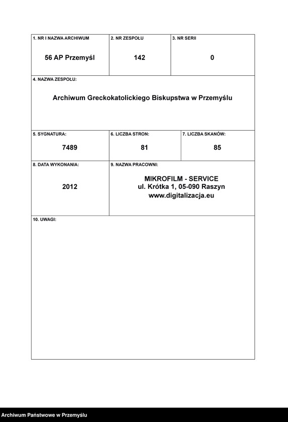 Obraz 1 z jednostki "[Kopie ksiąg metrykalnych parafii Kramarzówka (dekanat Pruchnik) za lata 1867-1878]"