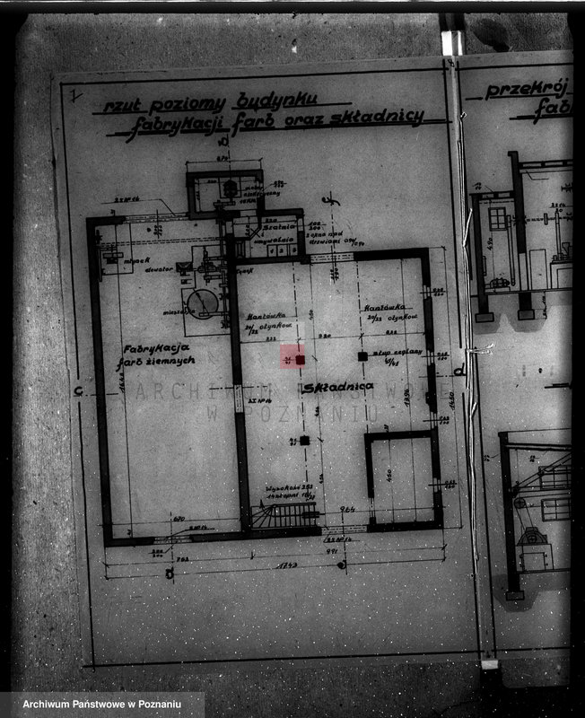 Obraz 11 z jednostki "Zatwierdzenie zakładu przemysłowego /fabryki farb/ H. Perek w Lesznie"