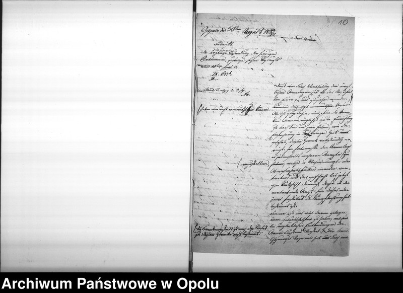 Obraz 11 z jednostki "Acta des Magistrats zu Oppeln betreffend: die Anstellung eines Armen-Arztes, resp. 4er Armenärzte de Anno 1847"