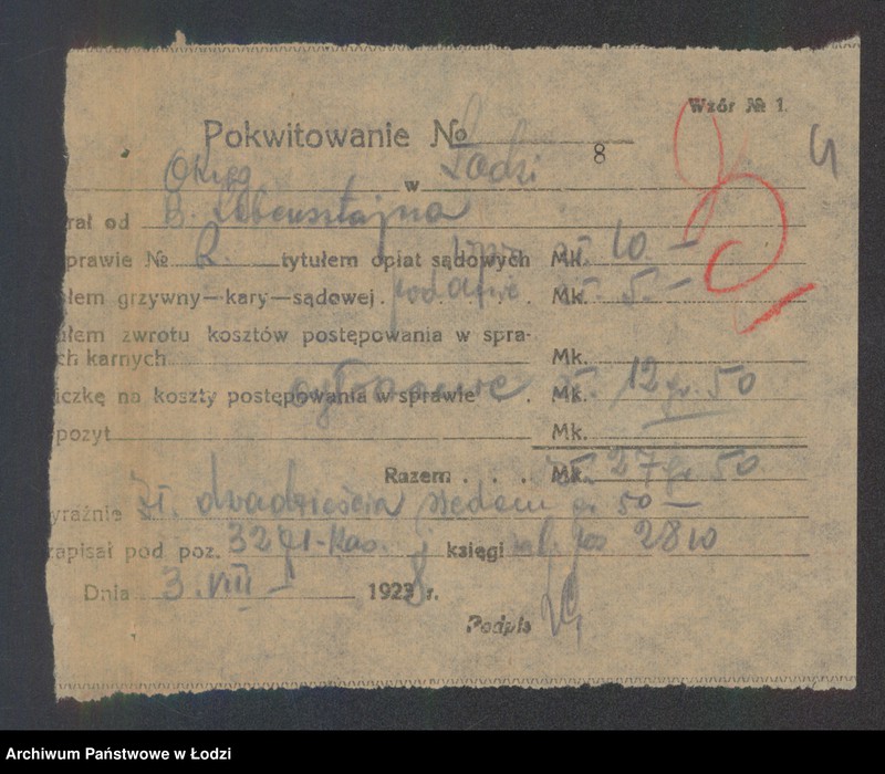 Obraz 6 z jednostki "Boruch Lebensztajn- sprzedaż zegarków i imitacji biżuterii"