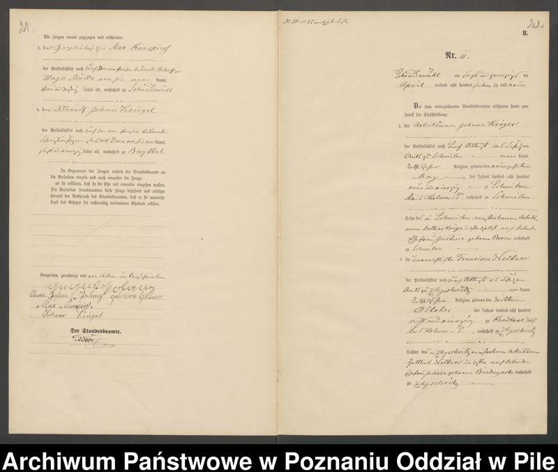 image.from.unit.number "Księga małżeństw"