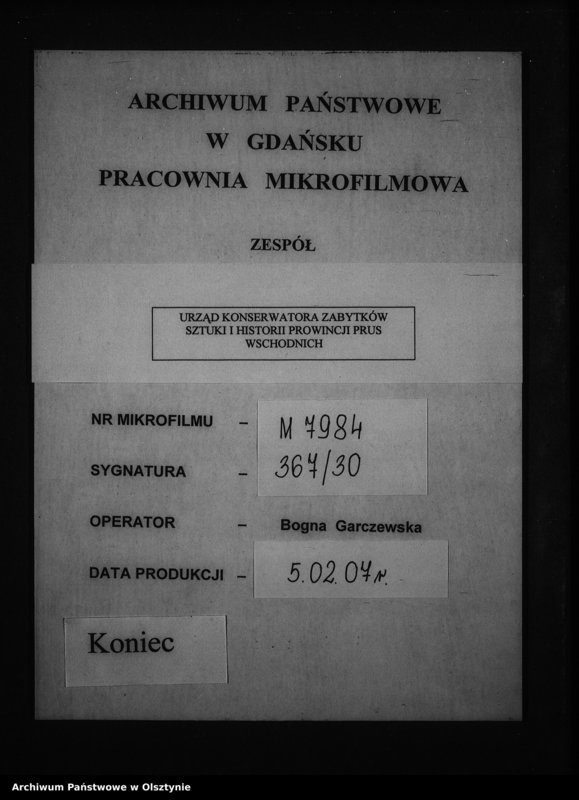 image.from.unit.number "Dietrichswalde, katholische Kirche"