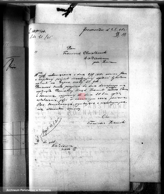 Obraz 15 z jednostki "Białowieżyn III w powiecie żnińskim osada rentowa"