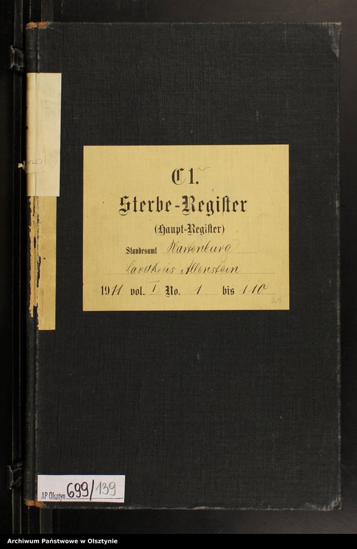 image.from.unit.number "Sterbe-Haupt-Register Nr 1 - 110"