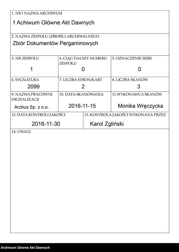 Obraz 1 z jednostki "Bolesław, ks. mazowiecki, poświadcza sprzedaż wsi Piaseczno w ziemi czerskiej przez Macieja z Płochocina, podczaszego warszawskiego, księżnie Annie mazowieckiej na jej cele pobożne za 300 kop groszy."