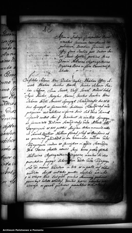 Obraz 11 z jednostki "Inscriptiones, resignationes [protocollon]"