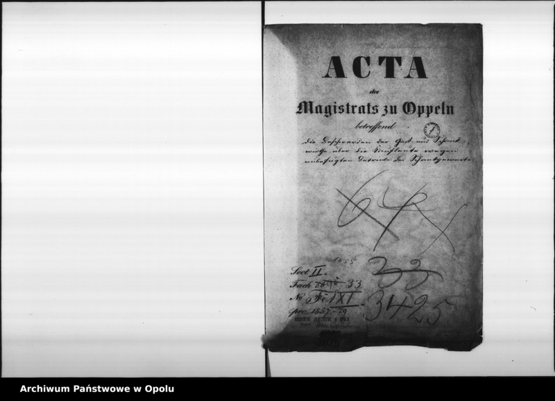 Obraz 4 z jednostki "Acta des Magistrats zu Oppeln betreffend die Beschwerden der Gast und Schankwirthe über die Kaufleute wegen unbefungten Betriebe des Schankgewerbes"