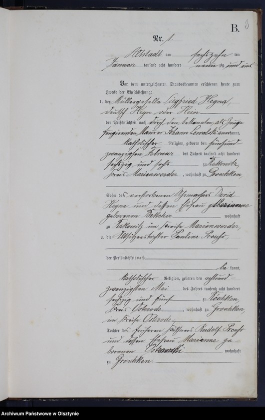 image.from.unit.number "Heiraths-Neben-Register Nr 1 - 18"