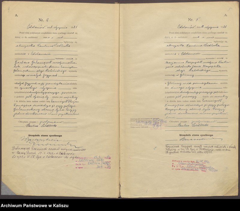 image.from.unit.number "Księga aktów urodzenia (pierwopis)"