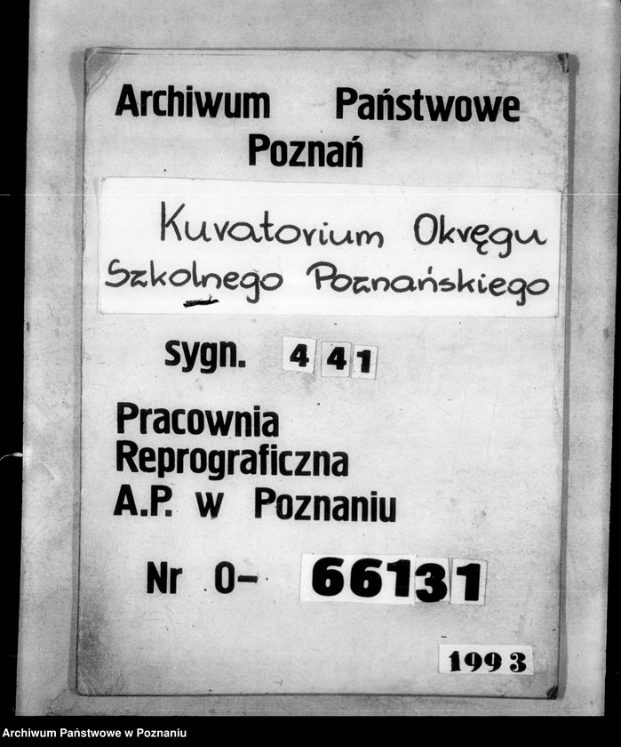 Obraz 1 z jednostki "Ogólne personalia Szkół zawodowych"