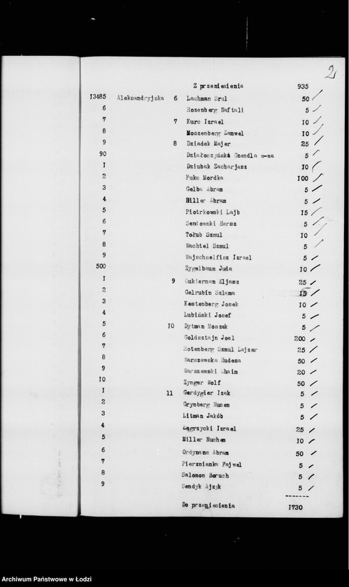 Obraz 6 z jednostki "Rejestr poborczy"