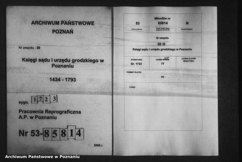 Obraz 1 z jednostki "Decreta officii [protocollon]"