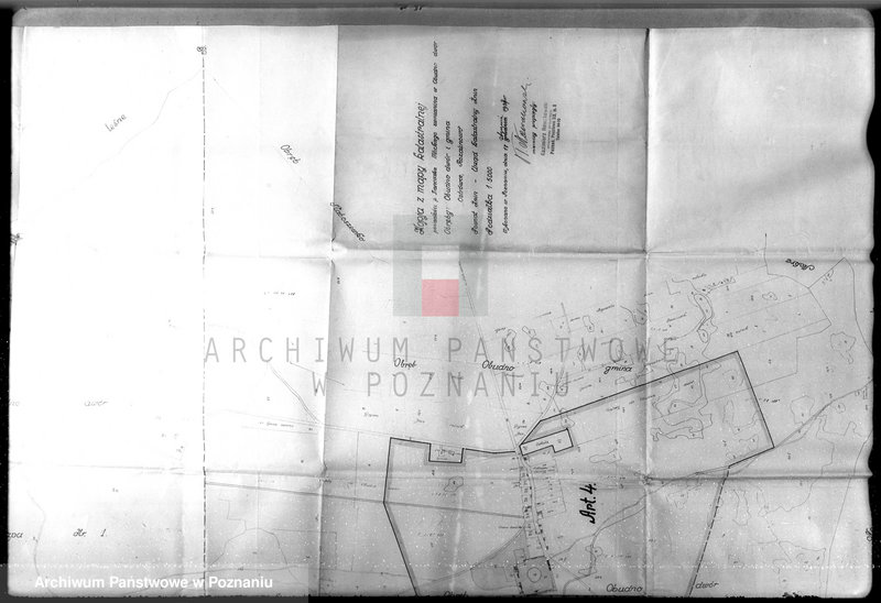 Obraz 6 z jednostki "Majątek Obudno powiatu żnińskiego wyłączenie z art.4/5 ustawy o wykonaniu reformy rolnej"