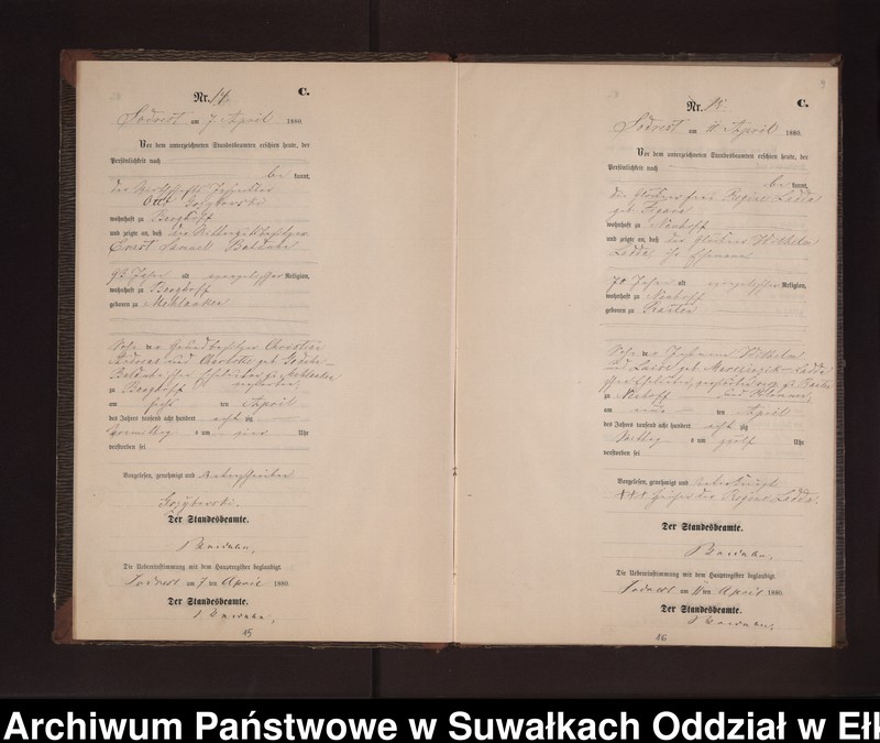image.from.unit.number "Sterbe-Neben-Register des Preussischen Standes-Amtes Neuhoff Kreis Loetzen"
