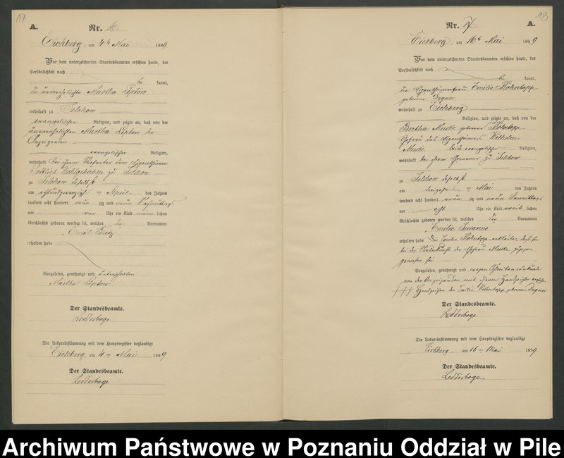 Obraz 12 z jednostki "Księga urodzeń"