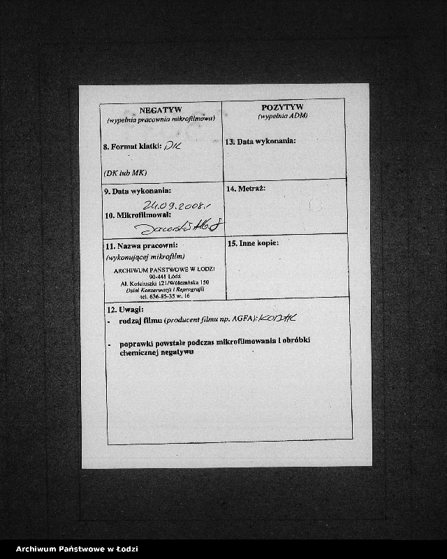 Obraz 3 z jednostki "Akta urodzeń"