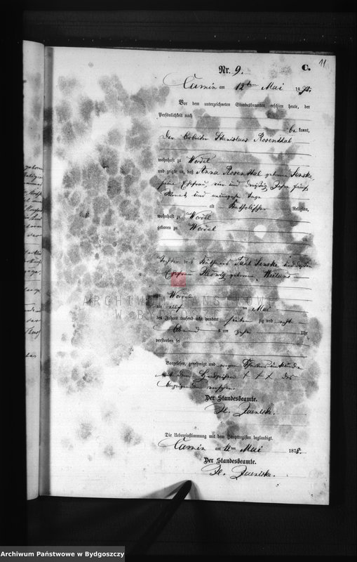 image.from.unit.number "Akta zgonów - pierwopis 1-27"