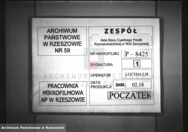 image.from.unit.number "Akta urodzeń (za lata 1894-1901, 1904-1916, 1918-1929) - Wola Zarczycka - odpis"