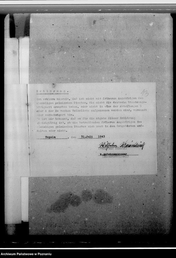 Obraz 17 z jednostki "Kreienbrink, Wilhelm - komisarz obwodowy"