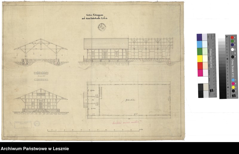 Obraz 16 z jednostki "Leszno miasto. Dokumentacja projektowa - dworzec kolejowy."