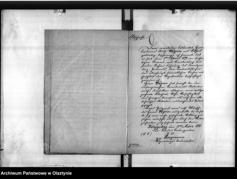 image.from.unit.number "Kanzleigehilfen Wagner [Ferdinand Adolf]"