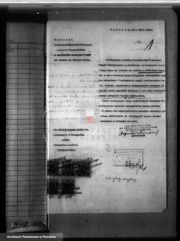 Obraz 4 z jednostki "Majętność leśna Wronczyn-Pomarzanowice powiat poznański"