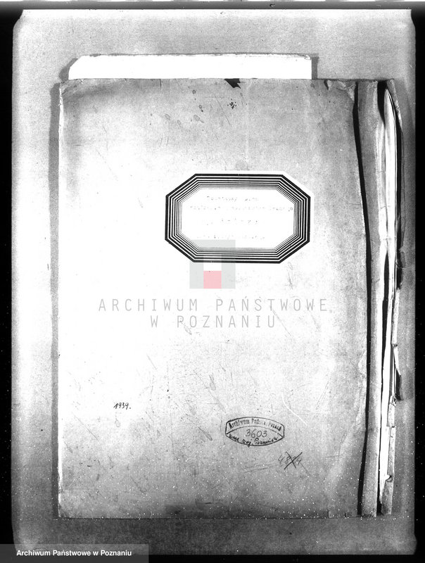 Obraz 4 z jednostki "Dodatkowy plan urządzenia gospodarstwa leśnego majątku Śródka powiat międzychodzki"