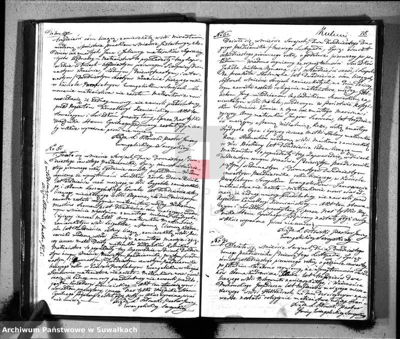 image.from.unit.number "Księga Duplikat do zapisywania Aktów Urodzenia, Zaślubienia i Zeyścia na Rok 1841 dla Parafii Ewangelickiey Sereyskiey"